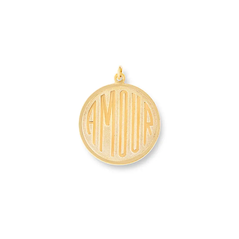 Round Amour Charm sold by HART