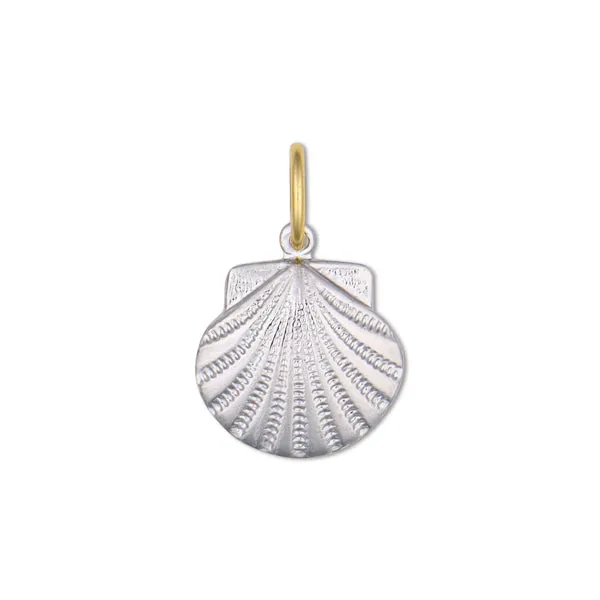 Silver Scallop Shell Charm sold by HART