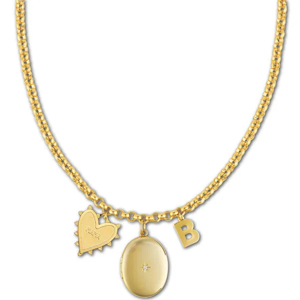 The MAMAs Locket HART Charm Necklace sold by HART