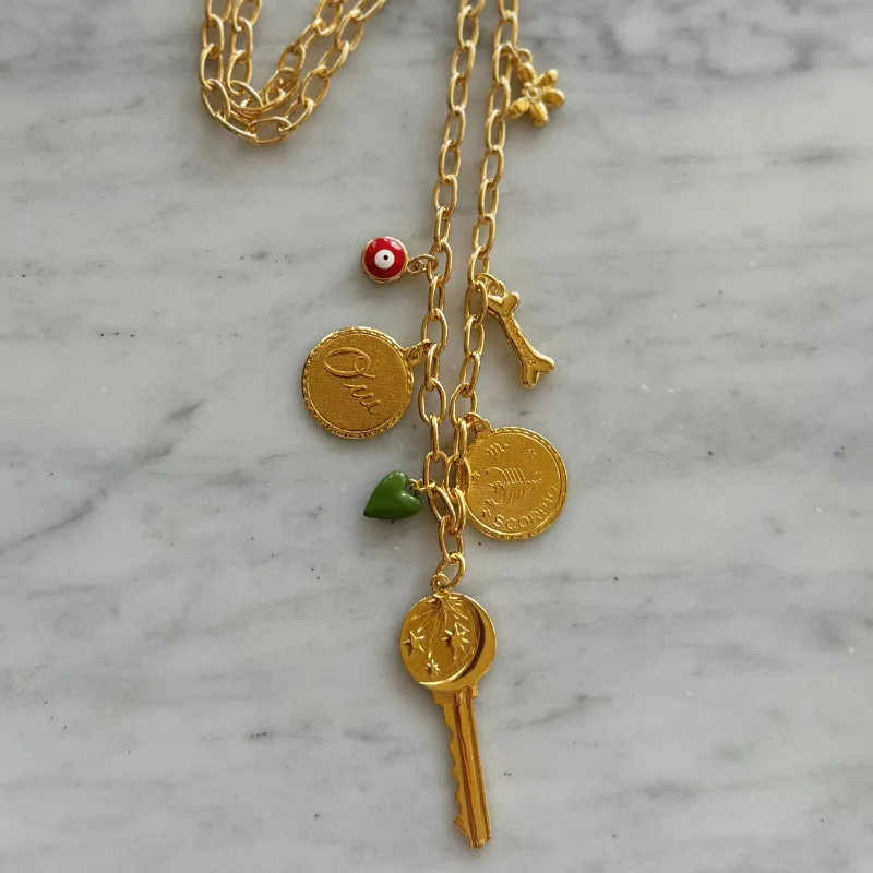 Mini Green Enamel Heart Charm sold by HART product image thumbnail 3