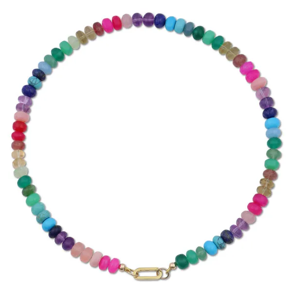 Rainbow Mix Gemstone Necklace sold by HART product image thumbnail 4