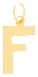 Flat Letter F Charm sold by HART product image thumbnail 2
