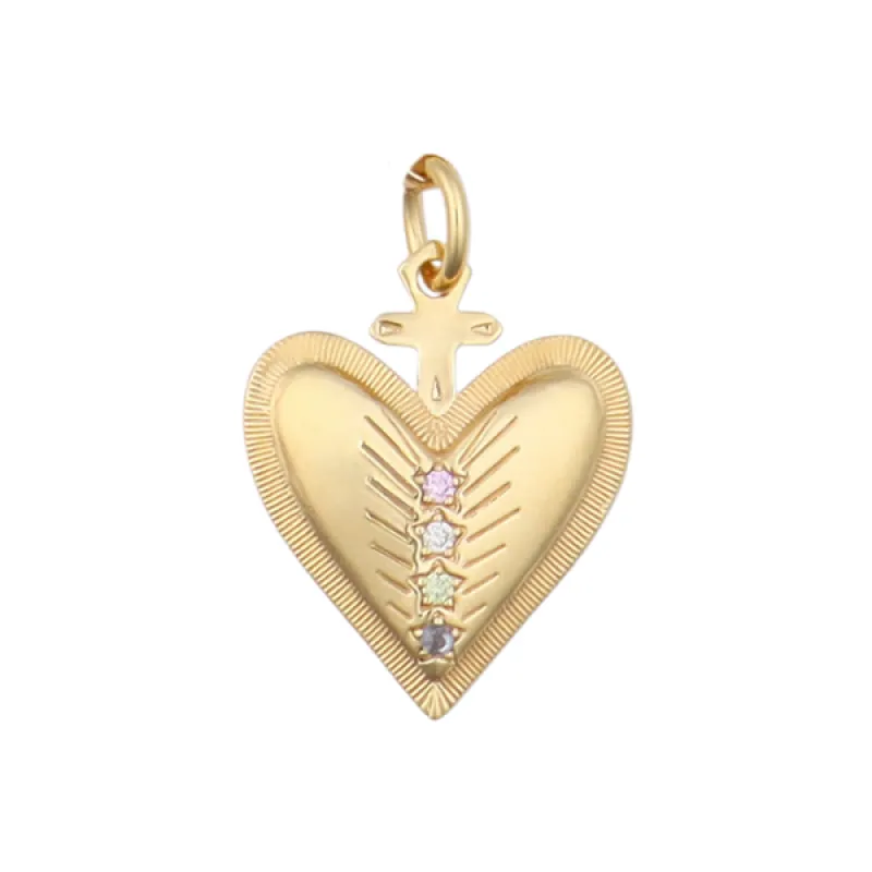 Cosmic Heart Charm sold by HART