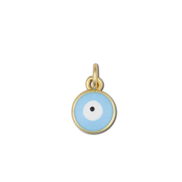 Light Blue Enamel Evil Eye Charm sold by HART product image thumbnail 3