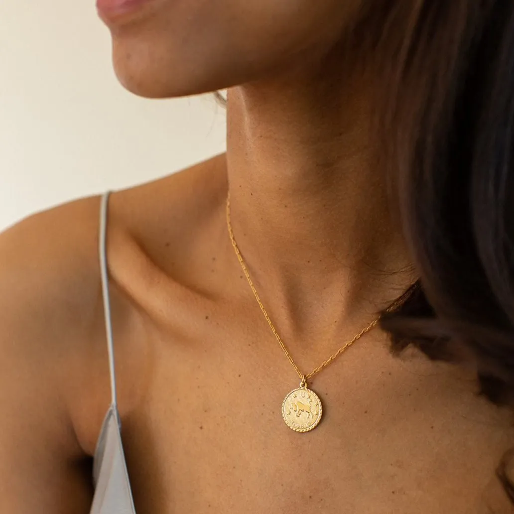 Zodiac Coin Necklace sold by HART product image thumbnail 4