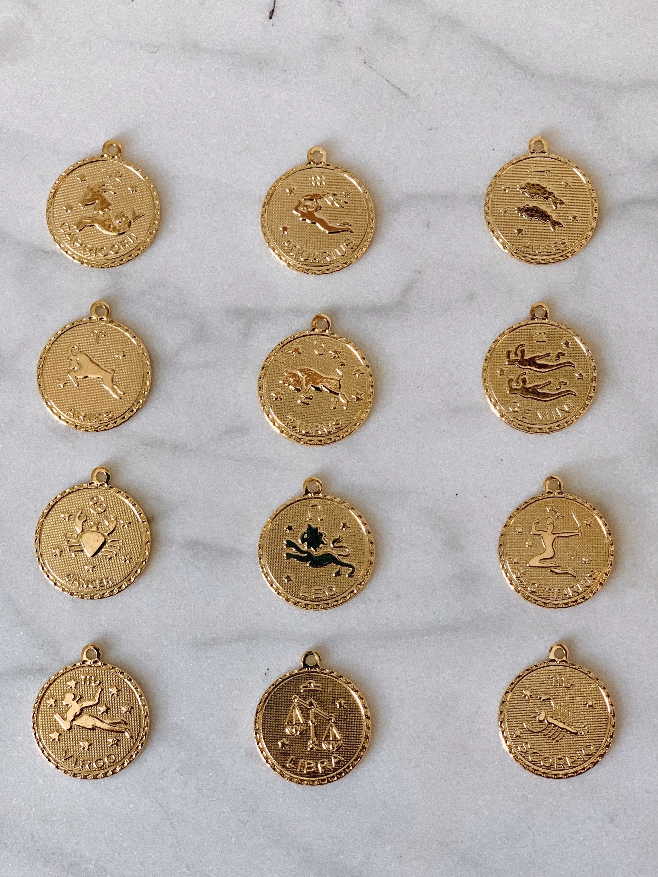 Zodiac Coin Necklace sold by HART product image thumbnail 5