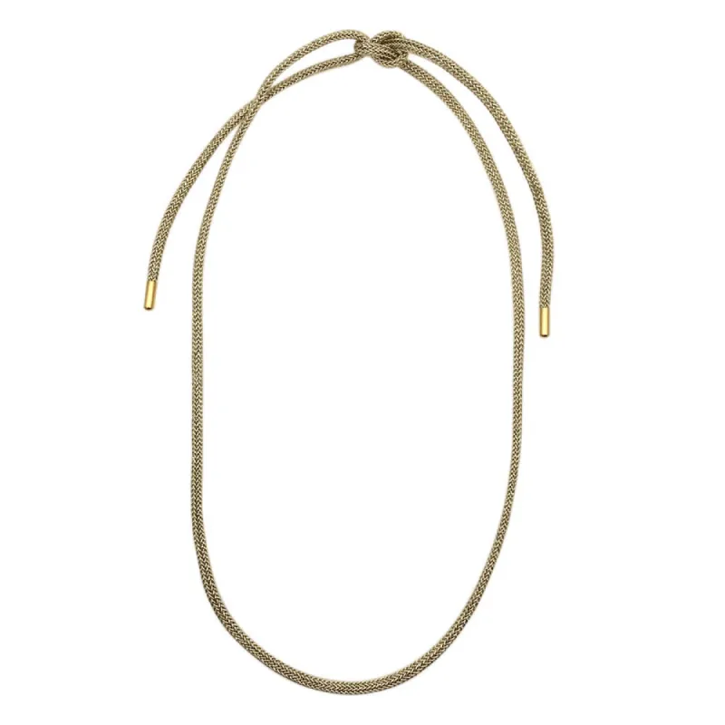 Gold Lurex Necklace Cord sold by HART