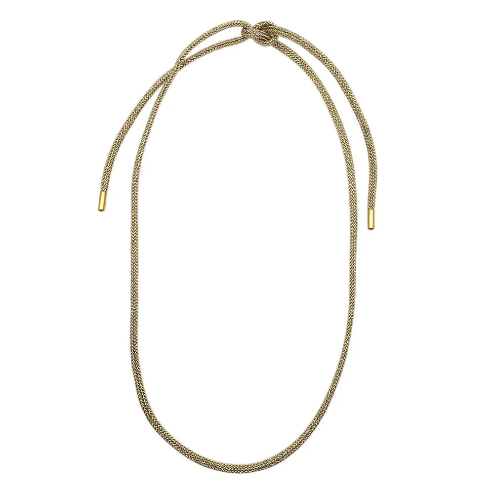 Gold Lurex Necklace Cord sold by HART