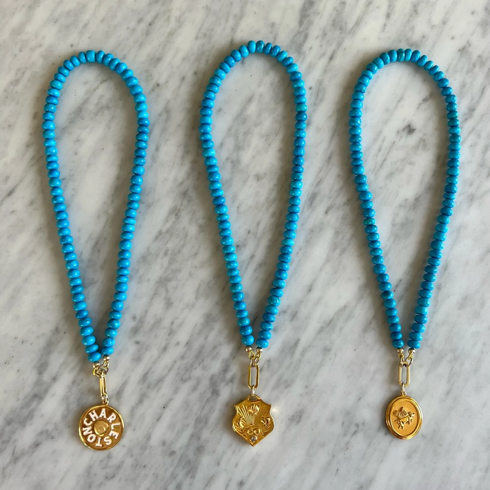 Shaded Howlite Gemstone Necklace sold by HART product image thumbnail 4