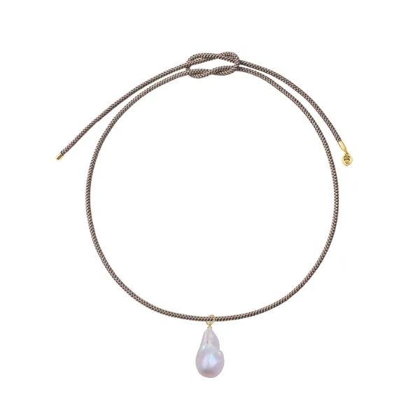 Shroom Cord with Baroque Pearl sold by HART