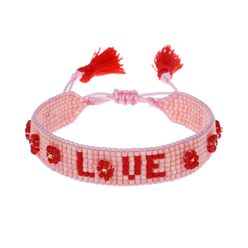 Flower Love Beaded Bracelet sold by HART
