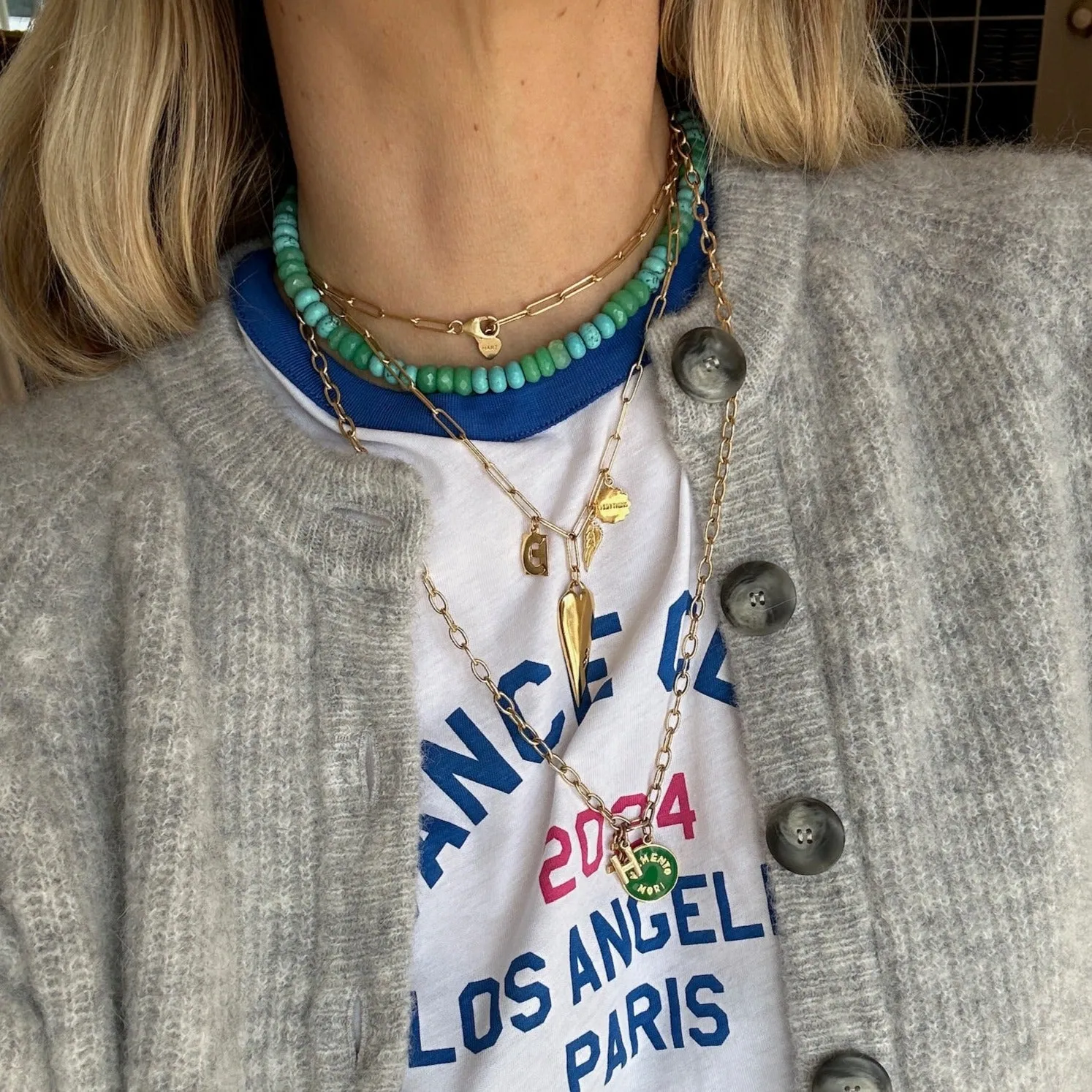 Chrysoprase Gemstone Necklace sold by HART product image thumbnail 2