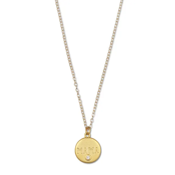 MAMA Coin with Topaz Necklace sold by HART