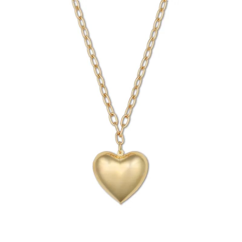 Large Puffy Heart Necklace sold by HART