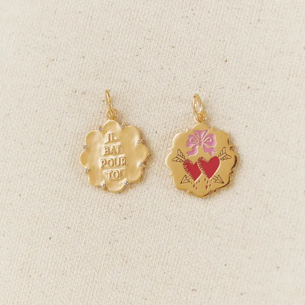 My Heart Beats for You Charm sold by HART product image thumbnail 4