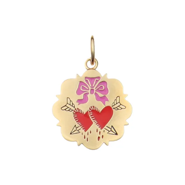 My Heart Beats for You Charm sold by HART