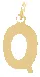 Flat Letter Q Charm sold by HART product image thumbnail 2