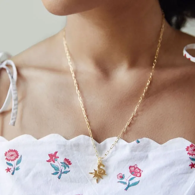 Personalized Compass Star Necklace sold by HART product image thumbnail 2