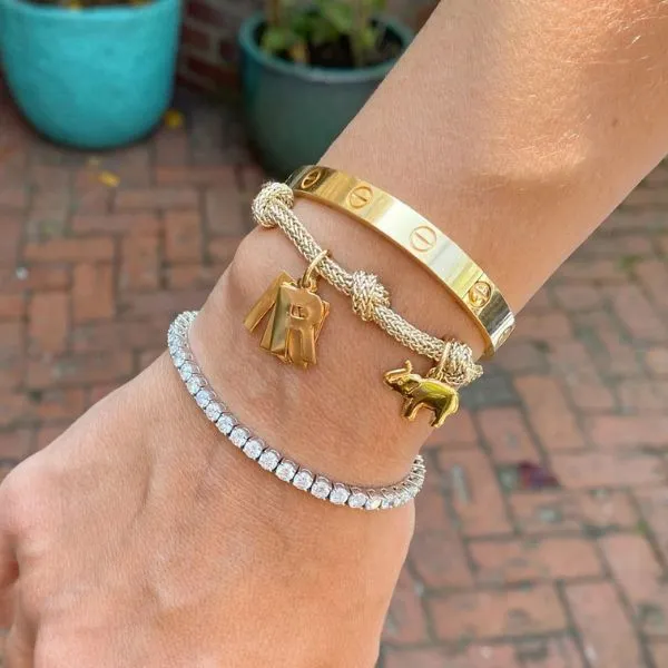 Gold Lurex Bracelet Cord sold by HART product image thumbnail 4