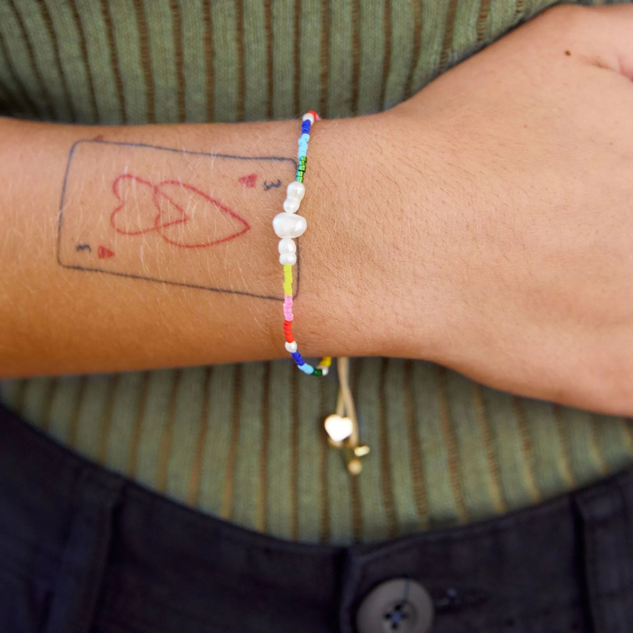 Rainbow Pearl Bracelet sold by HART product image thumbnail 2