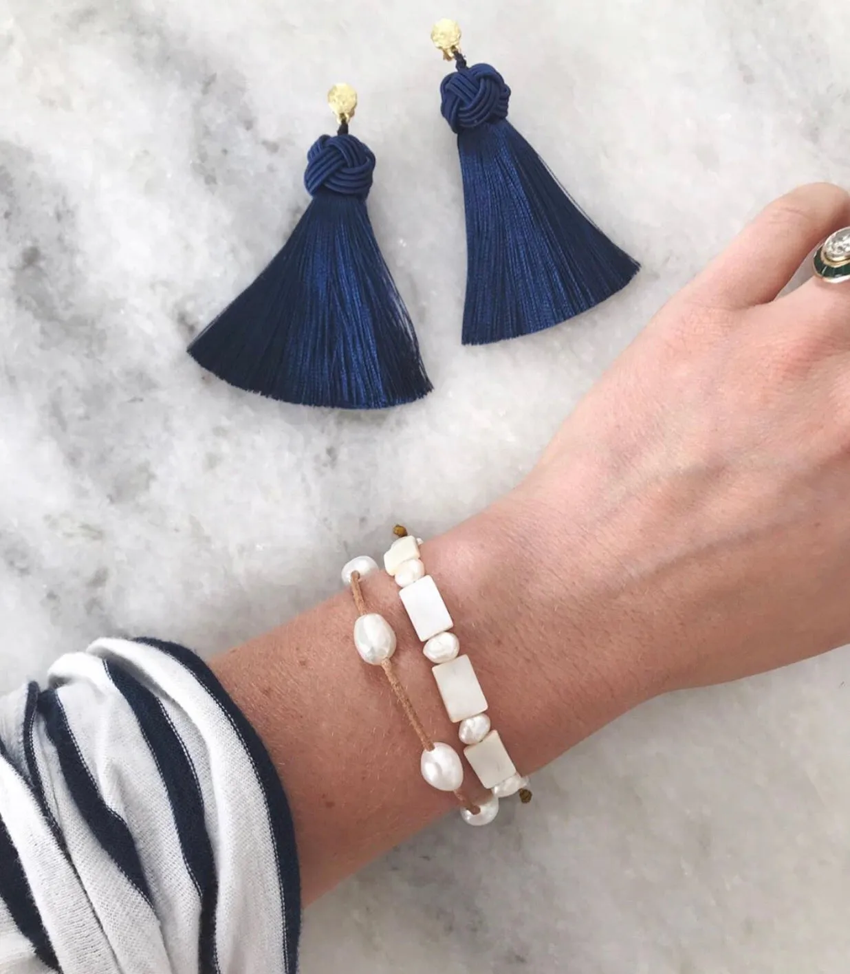 Navy Blue Topknots sold by HART product image thumbnail 4