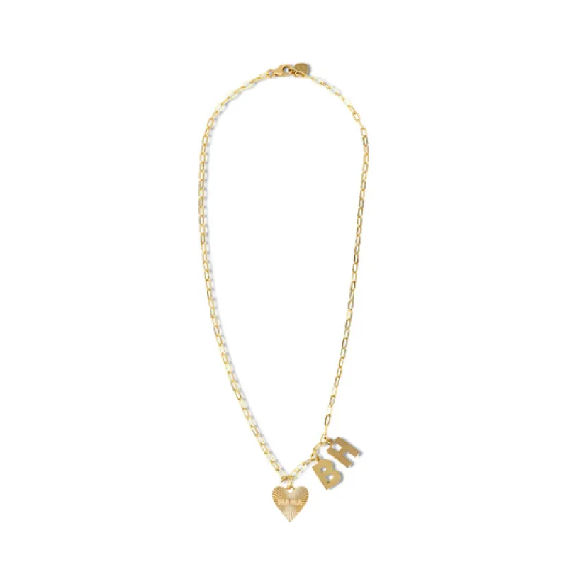 Personalized Dainty MAMA Initials Necklace sold by HART