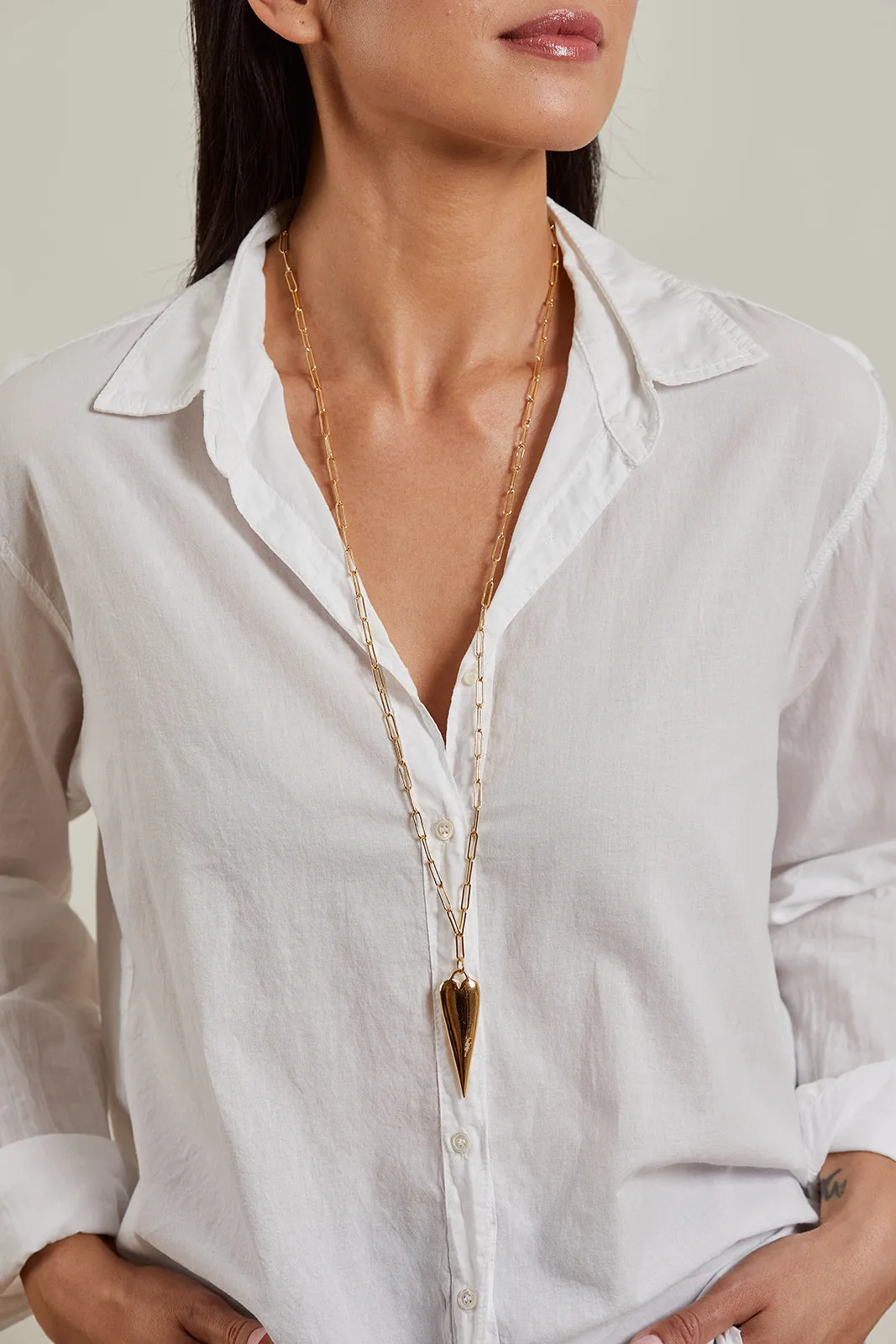 Large Cracked Heart Necklace sold by HART product image thumbnail 4