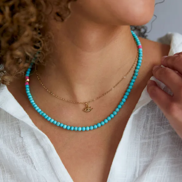 Small Eye Necklace sold by HART product image thumbnail 2