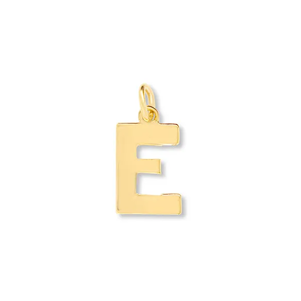 Flat Letter E Charm sold by HART