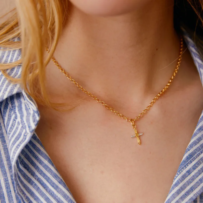 Crossroads Cross Necklace sold by HART product image thumbnail 2