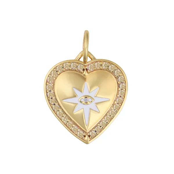 Enamel Seeing Heart Charm sold by HART product image thumbnail 5