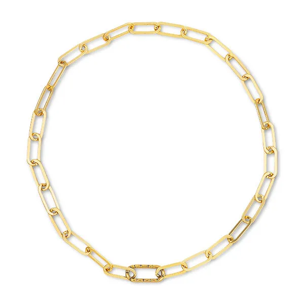 Jumbo Link Collar Necklace with Clip sold by HART