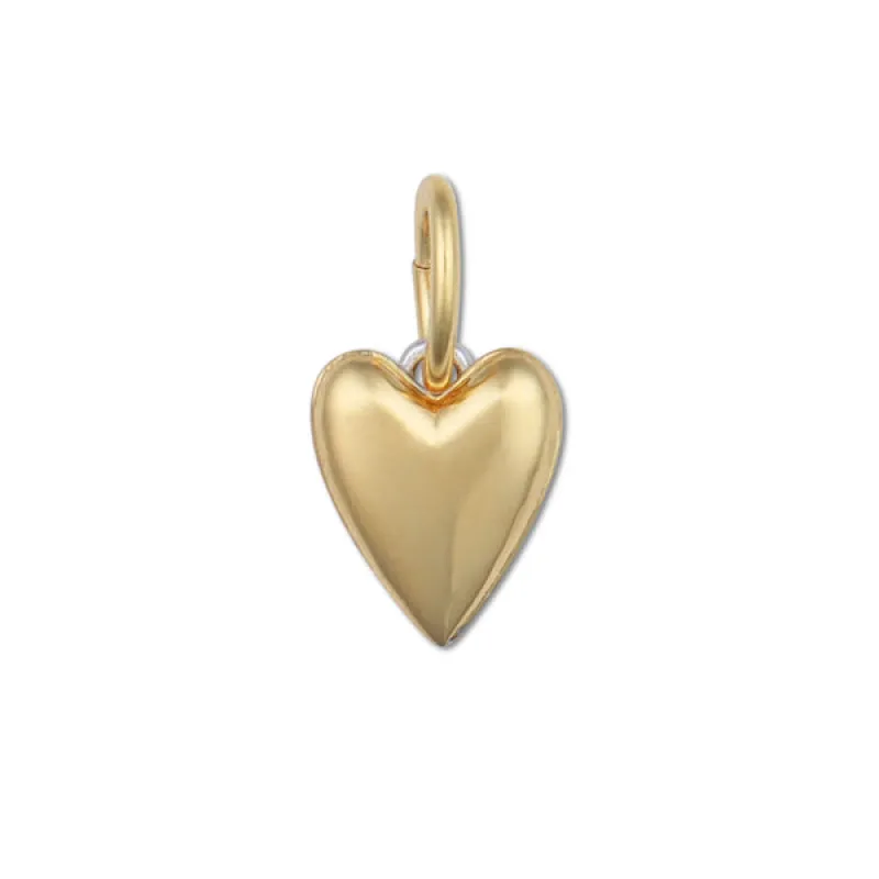 Two-Toned Heart Charm sold by HART