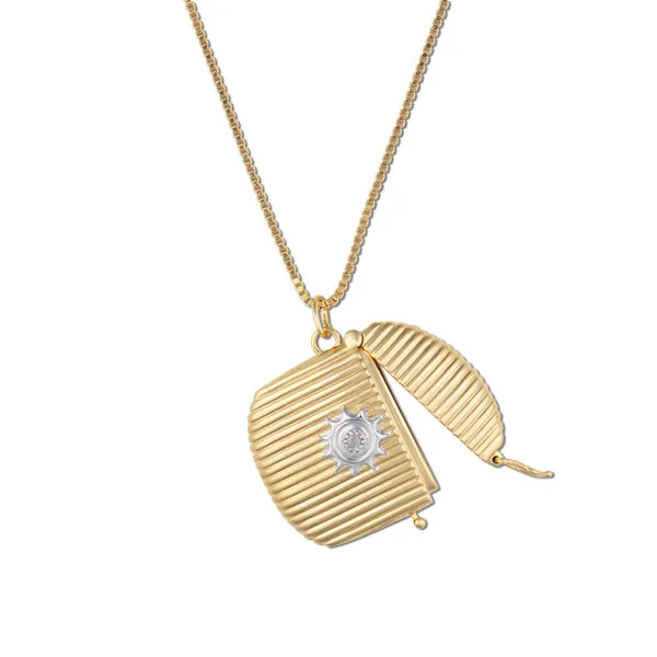 Ribbed Vesta Case Necklace sold by HART product image thumbnail 2