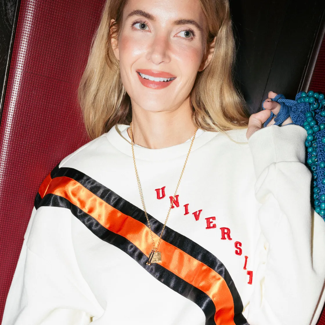 Courtney Grow's Etched Vesta Case Cluster Necklace sold by HART product image thumbnail 2