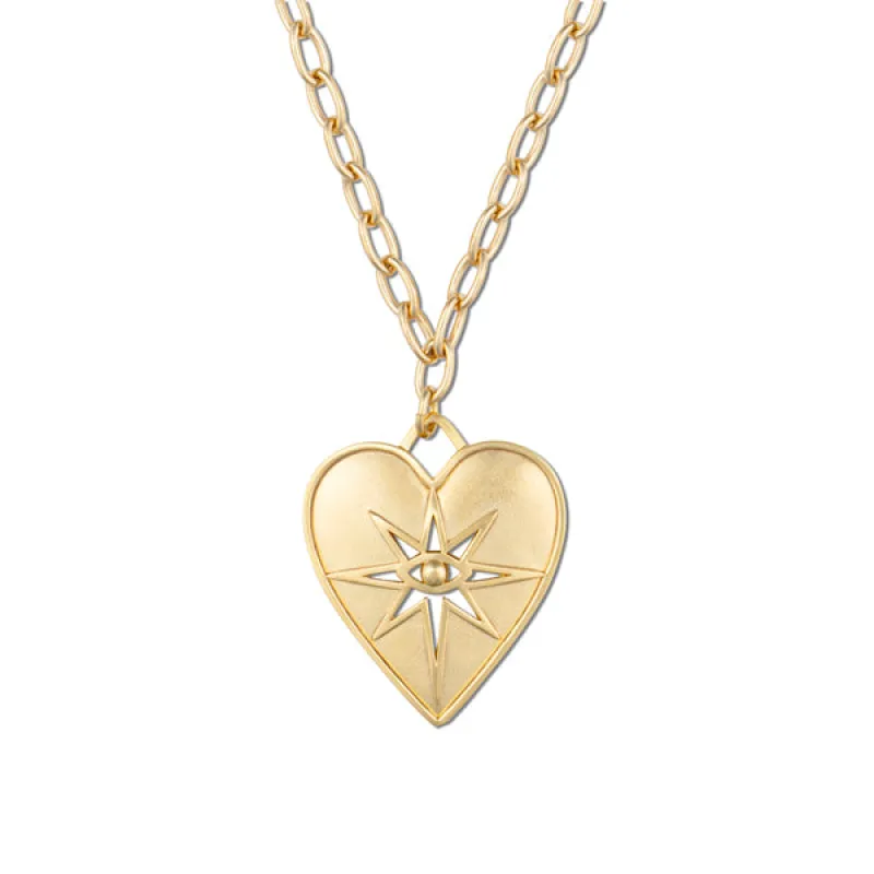 Seeing Heart Necklace sold by HART