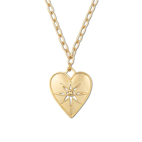 Seeing Heart Necklace sold by HART