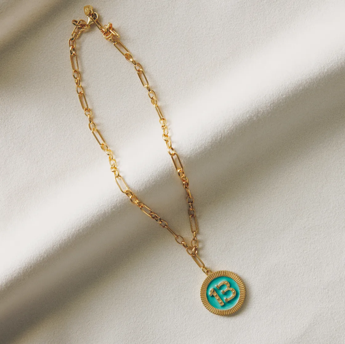 Lucky 13 Green Poker Chip sold by HART product image thumbnail 4