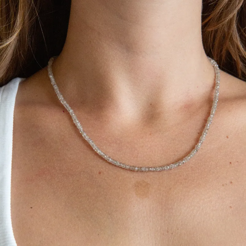 Teeny Brown Zircon Gemstone Necklace sold by HART product image thumbnail 2