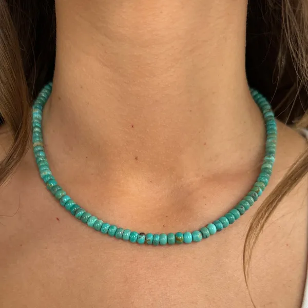 Turquoise Gemstone Necklace sold by HART product image thumbnail 2