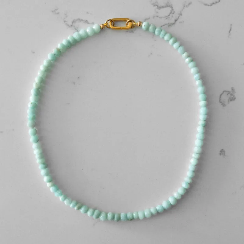 Small Amazonite Gemstone Necklace sold by HART