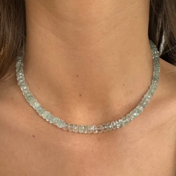Light Aquamarine Gemstone Necklace sold by HART product image thumbnail 2