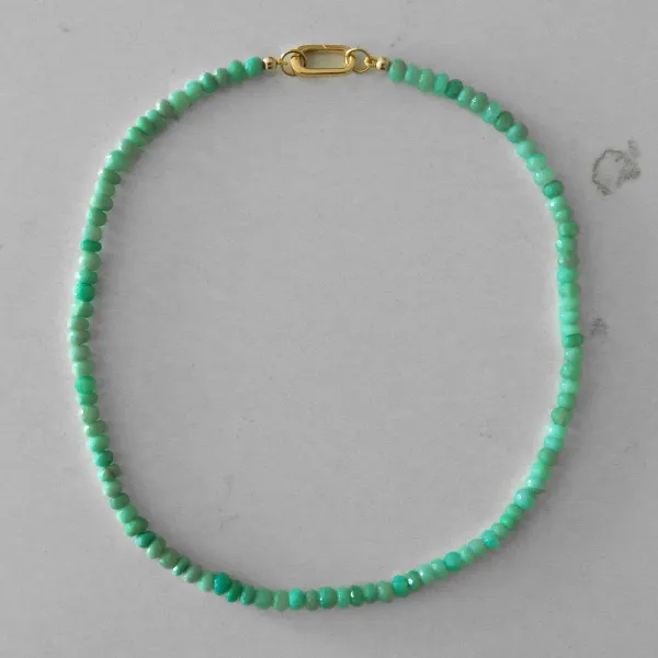 Chryso-Chalcedony Gemstone Necklace sold by HART