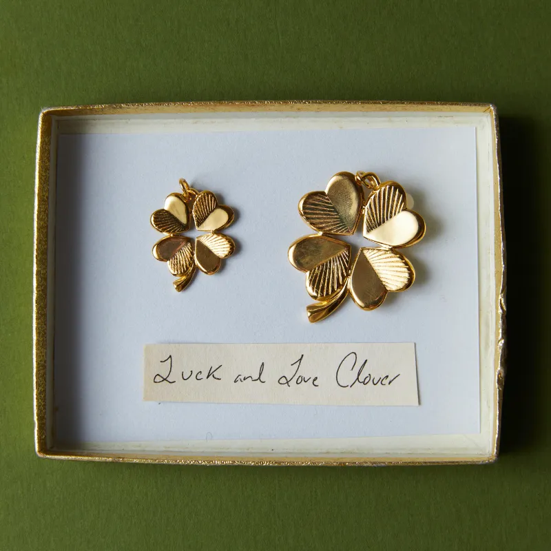 Small Luck and Love Clover Charm sold by HART product image thumbnail 4