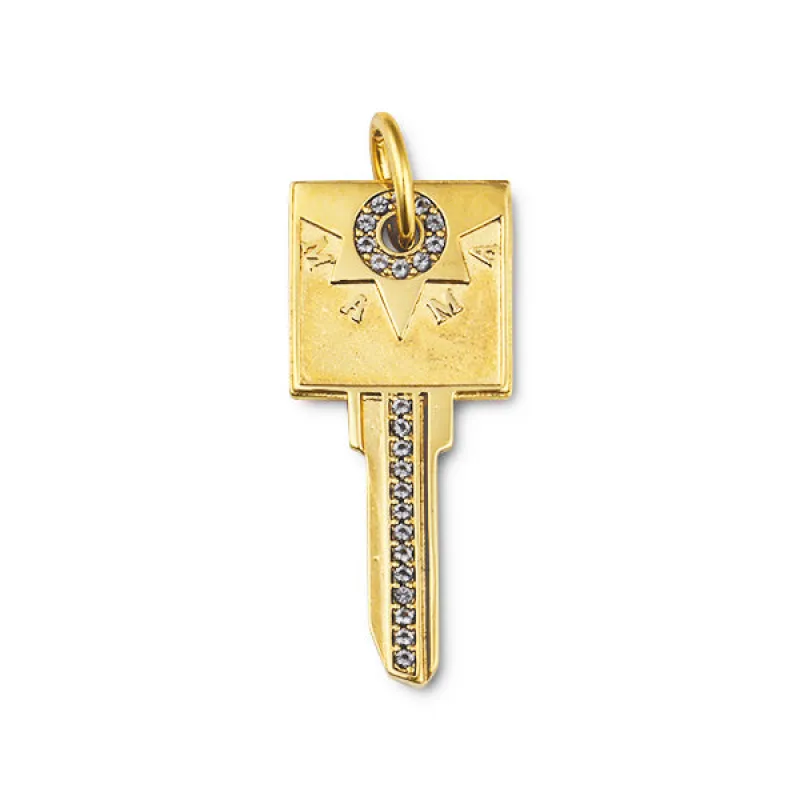 MAMA Compass Key Charm sold by HART