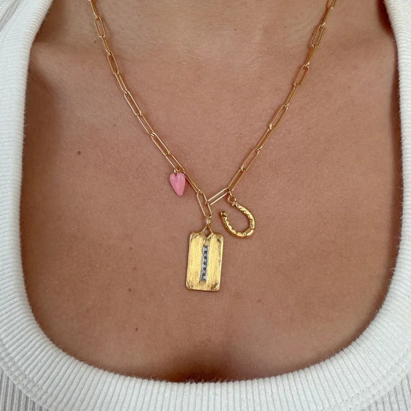 Mini Pink Enamel Heart Charm sold by HART product image thumbnail 2