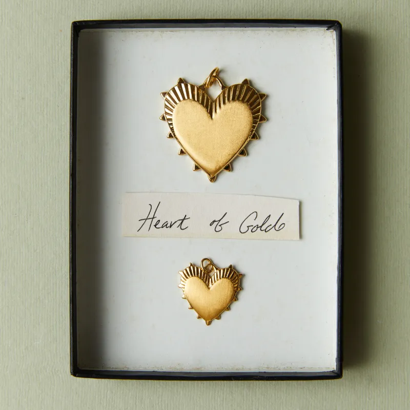 Small Heart of Gold Charm sold by HART product image thumbnail 4