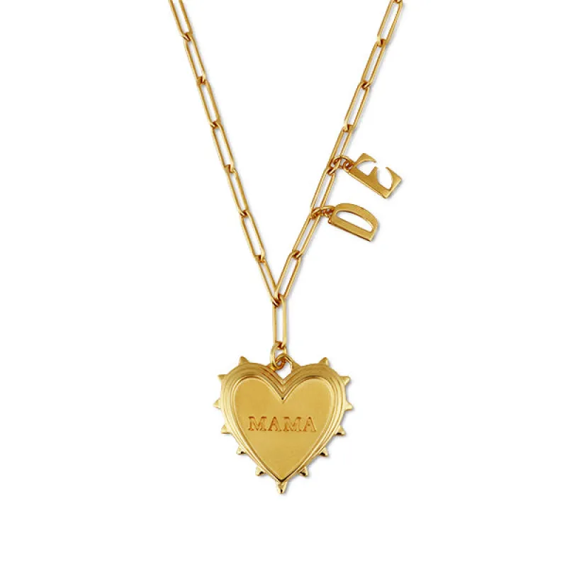 Personalized Radiant MAMA Necklace sold by HART