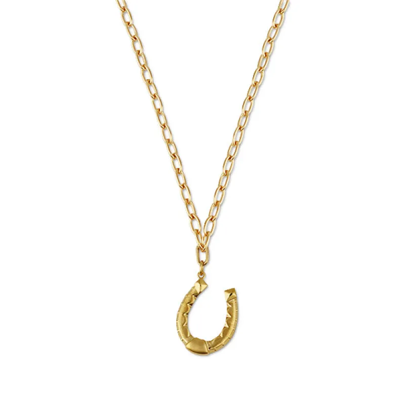 Fortuna Horseshoe Necklace sold by HART
