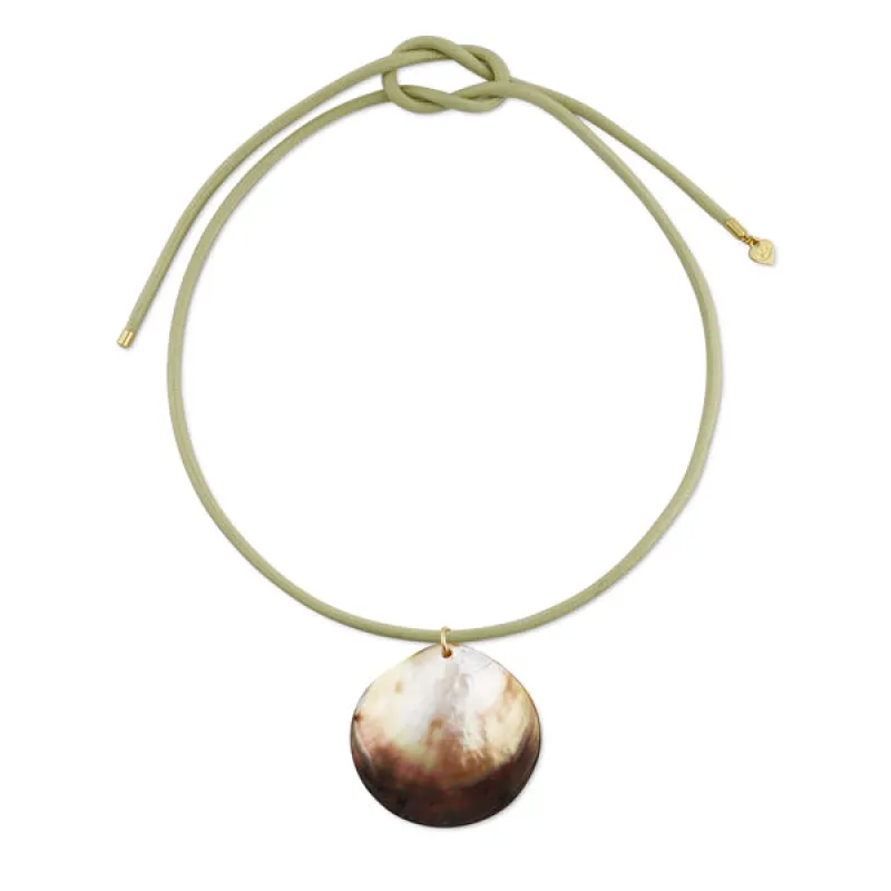 Mother of Pearl Cord Necklace sold by HART